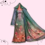 লাক্সারি ডিজিটাল প্রিন্ট লোন সুতি থ্রী-পিস - Image 2