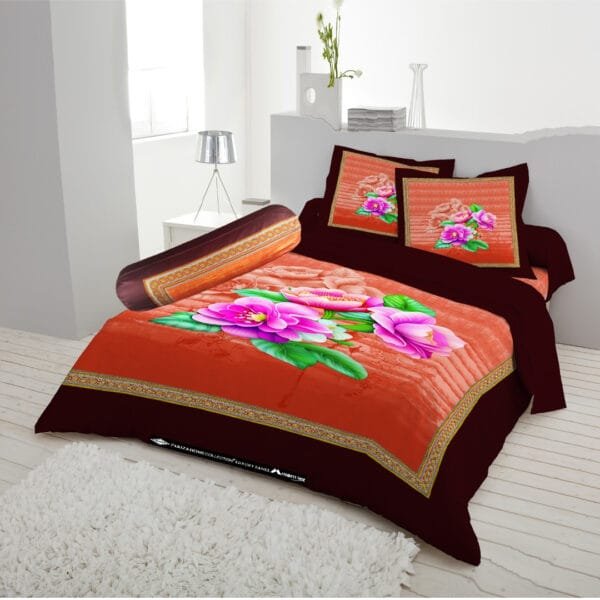 পাকিজা লাক্সারি প্যানেল বেডশীট II Pakiza Bedsheet