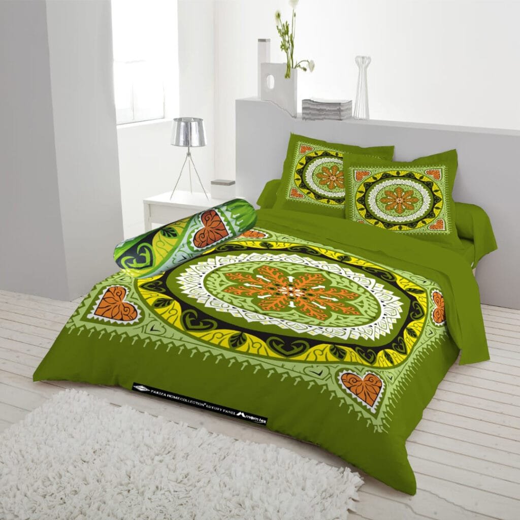 পাকিজা লাক্সারি প্যানেল বেডশীট II Pakiza Bedsheet