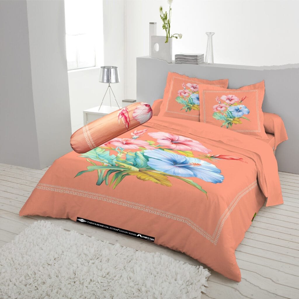 পাকিজা লাক্সারি প্যানেল বেডশীট II Pakiza Bedsheet