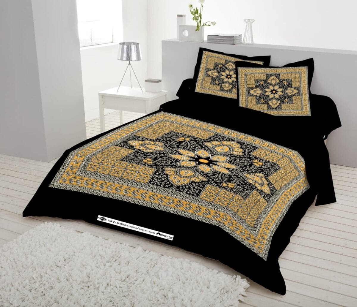 পাকিজা লাক্সারি প্যানেল বেডশীট II Pakiza Bedsheet