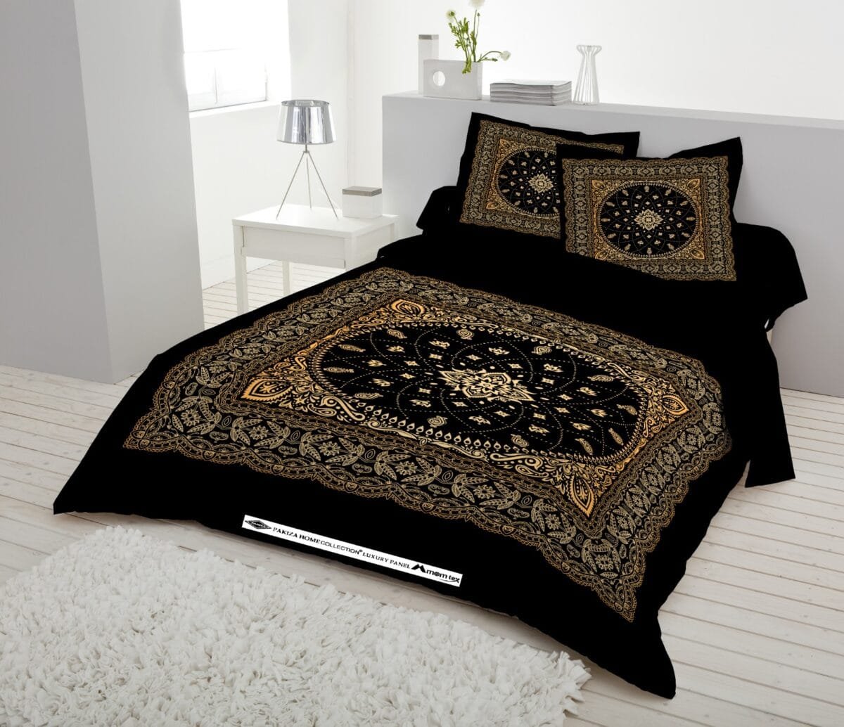 পাকিজা লাক্সারি প্যানেল বেডশীট II Pakiza Bedsheet