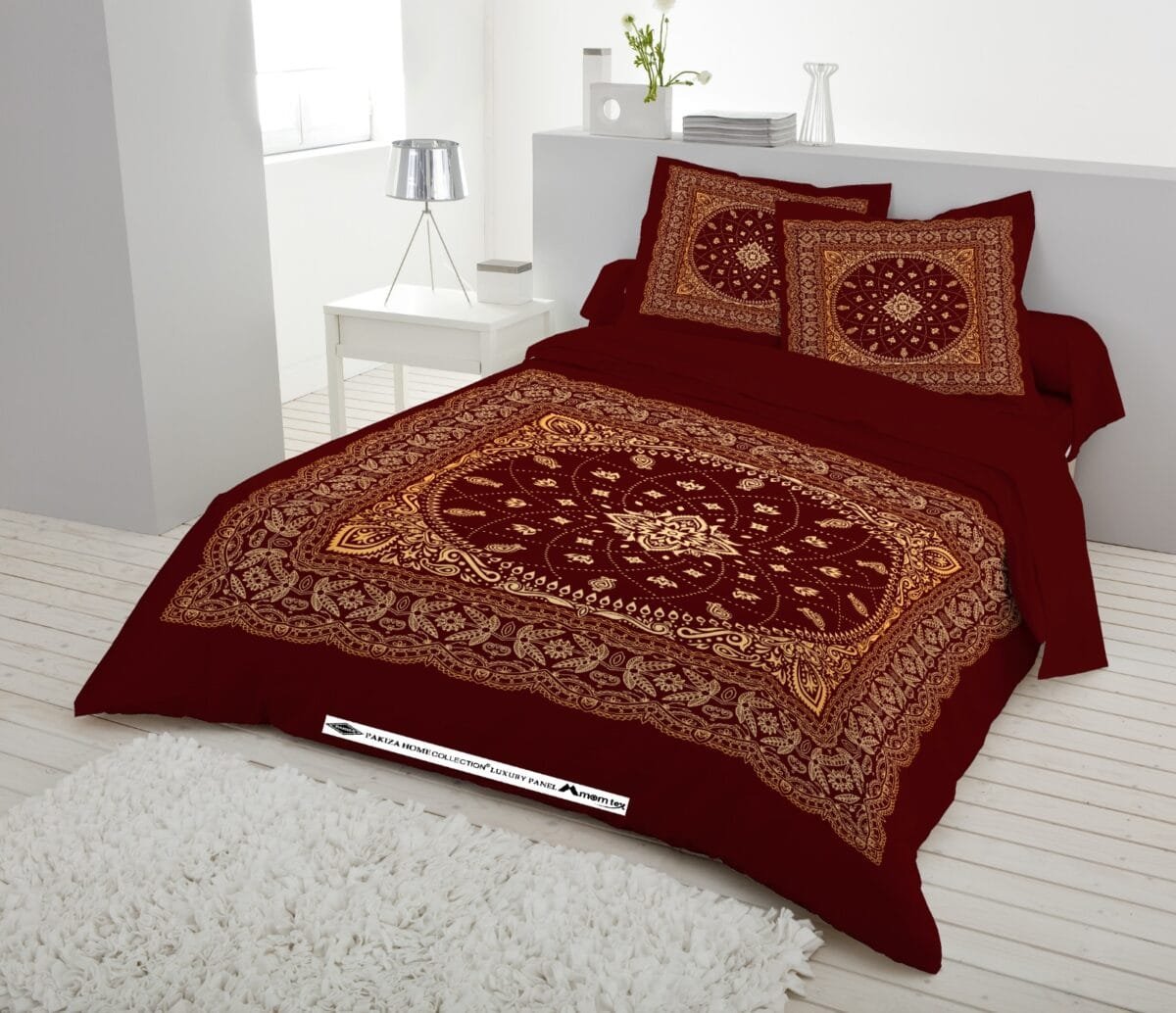 পাকিজা লাক্সারি প্যানেল বেডশীট II Pakiza Bedsheet