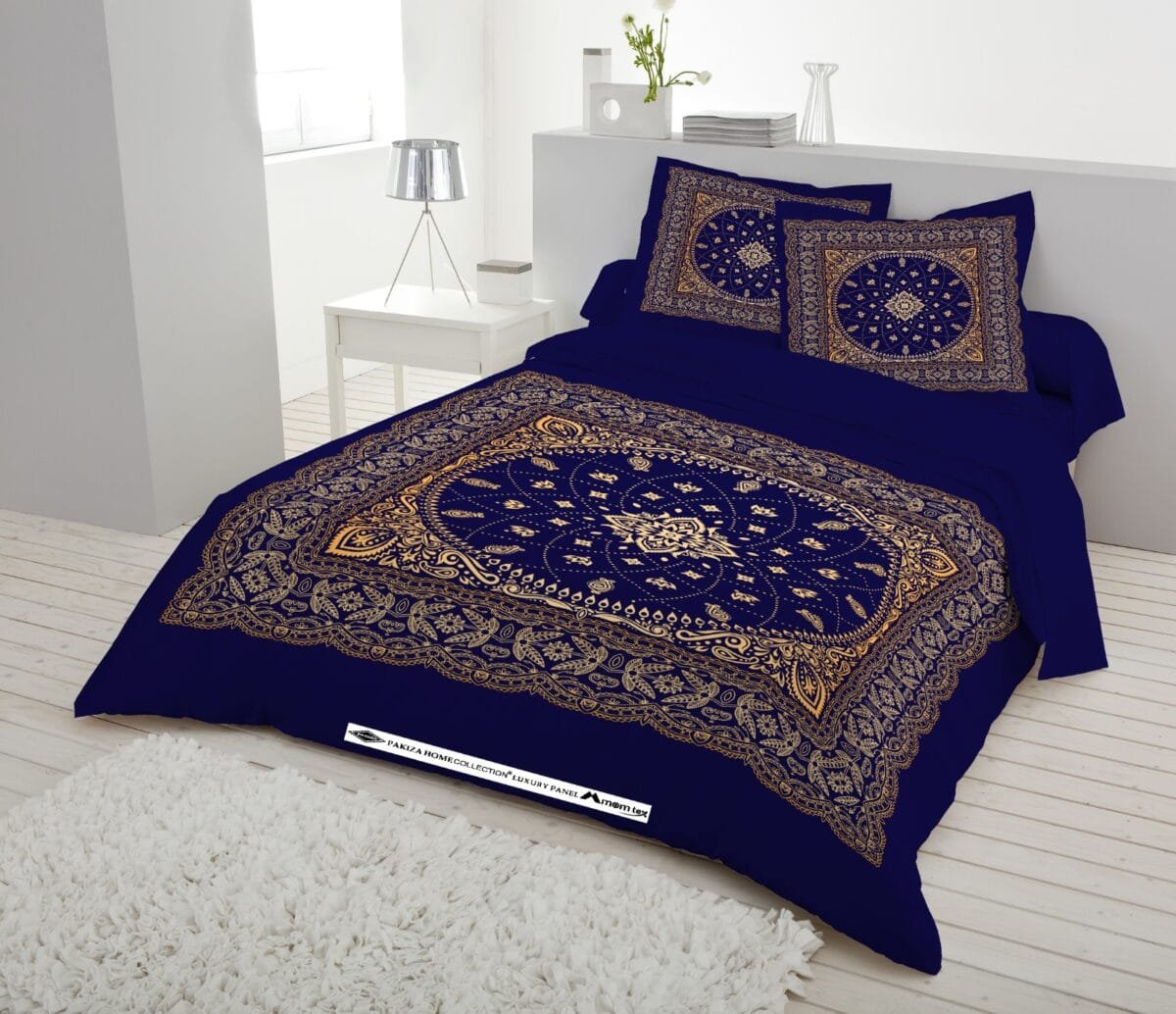 পাকিজা লাক্সারি প্যানেল বেডশীট II Pakiza Bedsheet