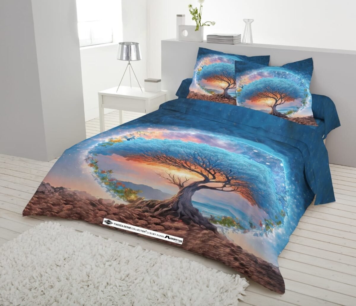 পাকিজা লাক্সারি প্যানেল বেডশীট II Pakiza Bedsheet