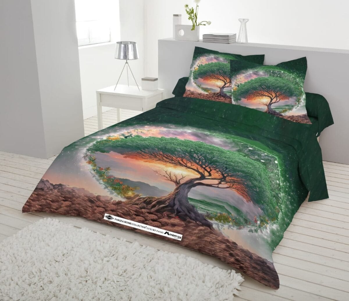 পাকিজা লাক্সারি প্যানেল বেডশীট II Pakiza Bedsheet