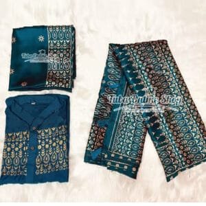 জাপানী সিল্ক কাপল ড্রেস Premium "Couple dress" 3 piece