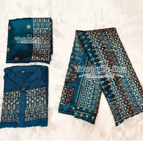 জাপানী সিল্ক কাপল ড্রেস Premium "Couple dress" 3 piece
