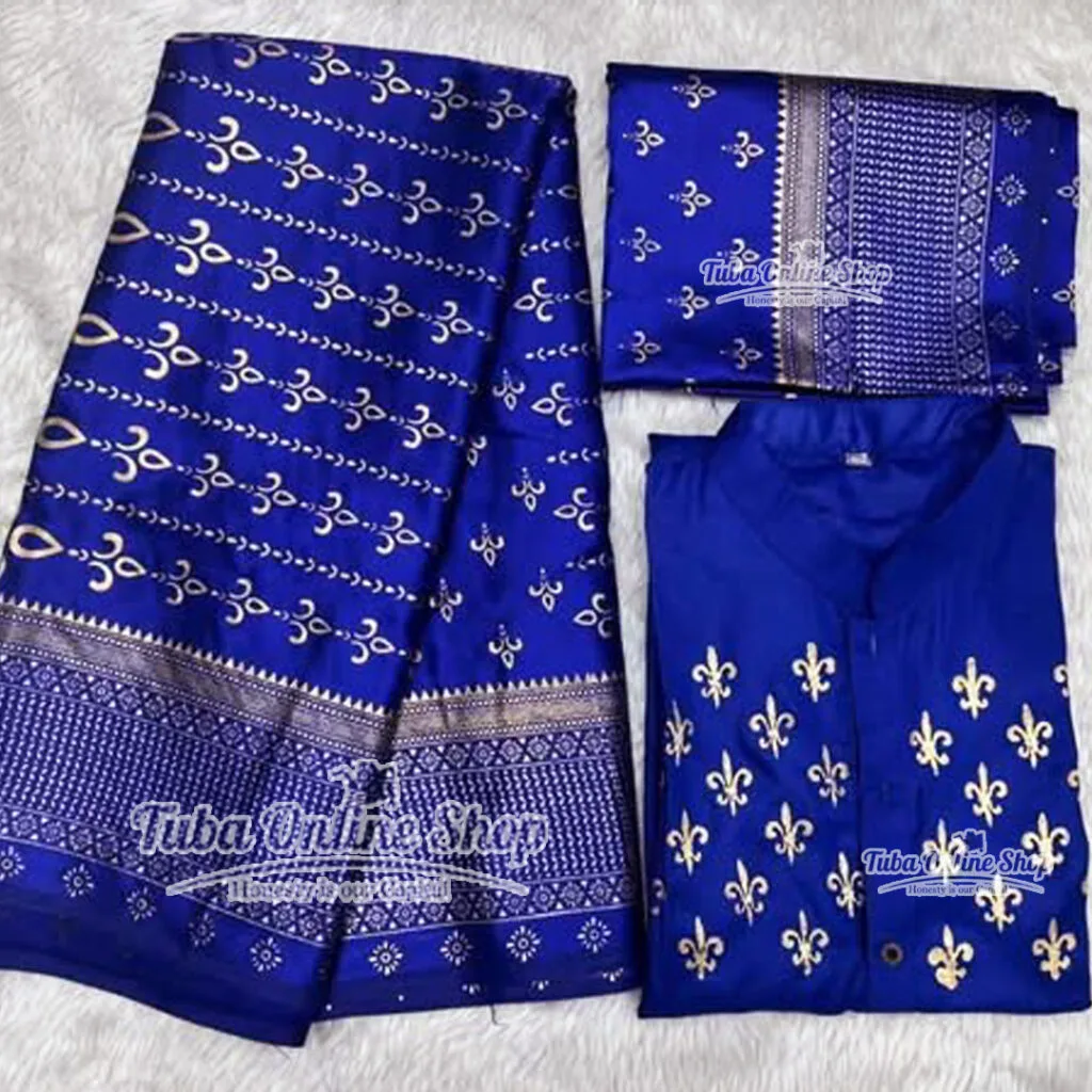 জাপানী সিল্ক কাপল ড্রেস Premium "Couple dress" 3 piece