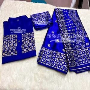 জাপানী সিল্ক কাপল ড্রেস Premium "Couple dress" 3 piece
