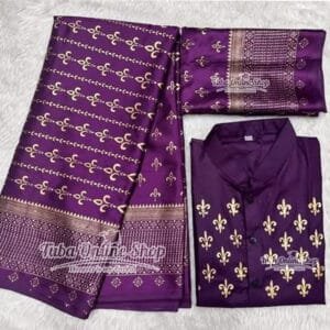 জাপানী সিল্ক কাপল ড্রেস Premium "Couple dress" 3 piece