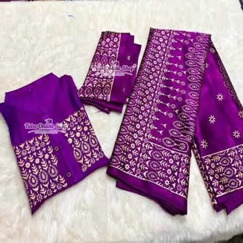 জাপানী সিল্ক কাপল ড্রেস Premium "Couple dress" 3 piece